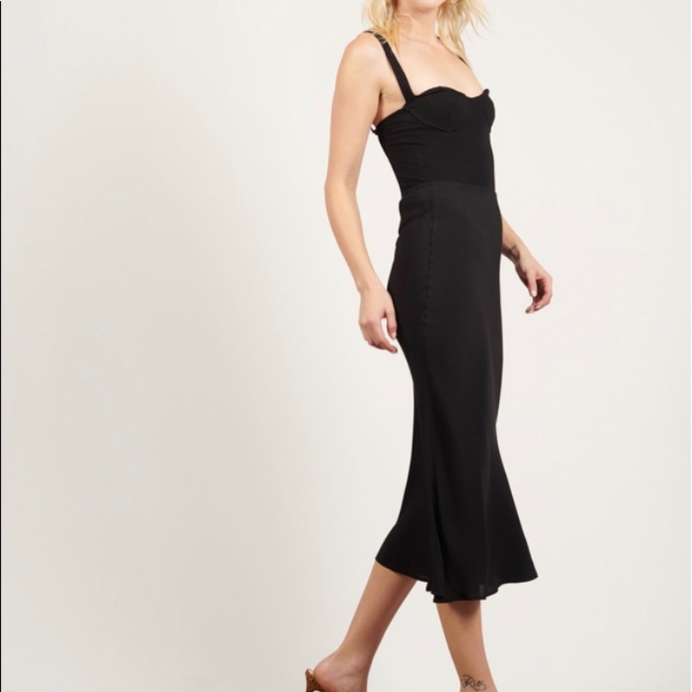 NWOT | AUDREY 3 + 1 - BLACK MIDI SKIRT
